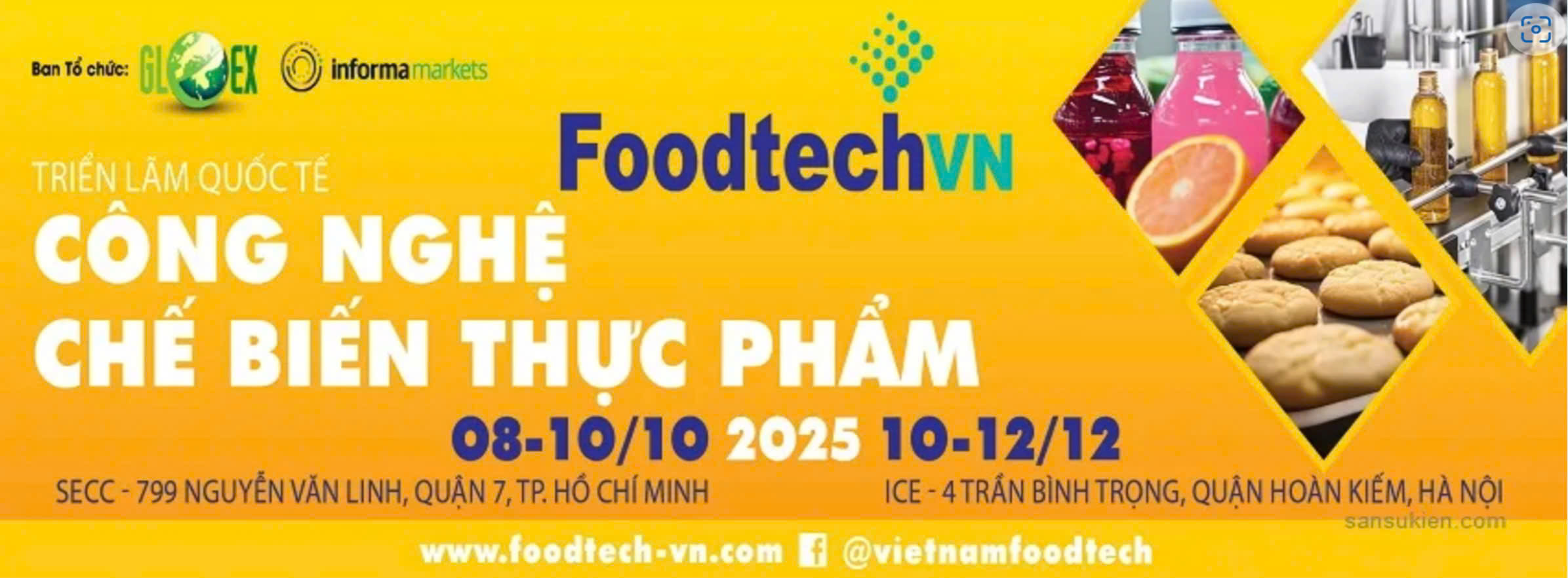  Triển lãm quốc tế công nghệ chế biến thực phẩm Việt Nam